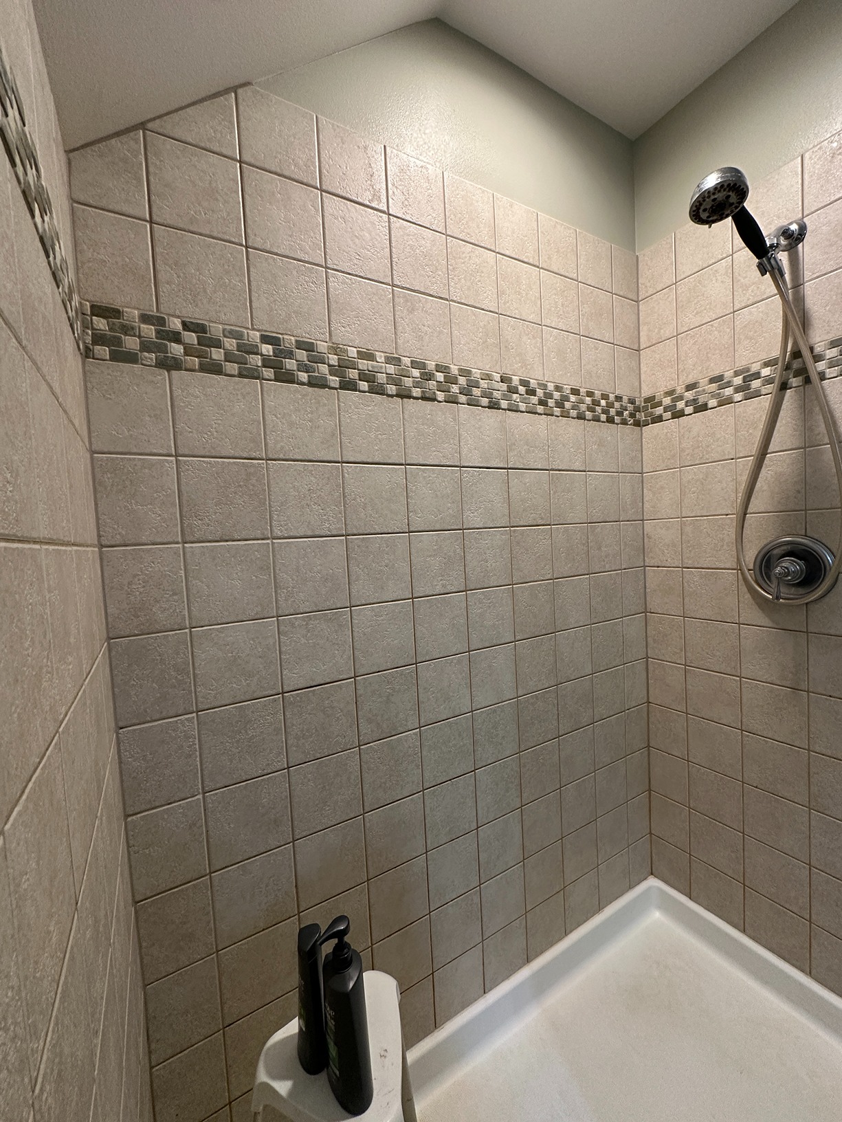 Modern bathroom with sleek design and updated fixtures