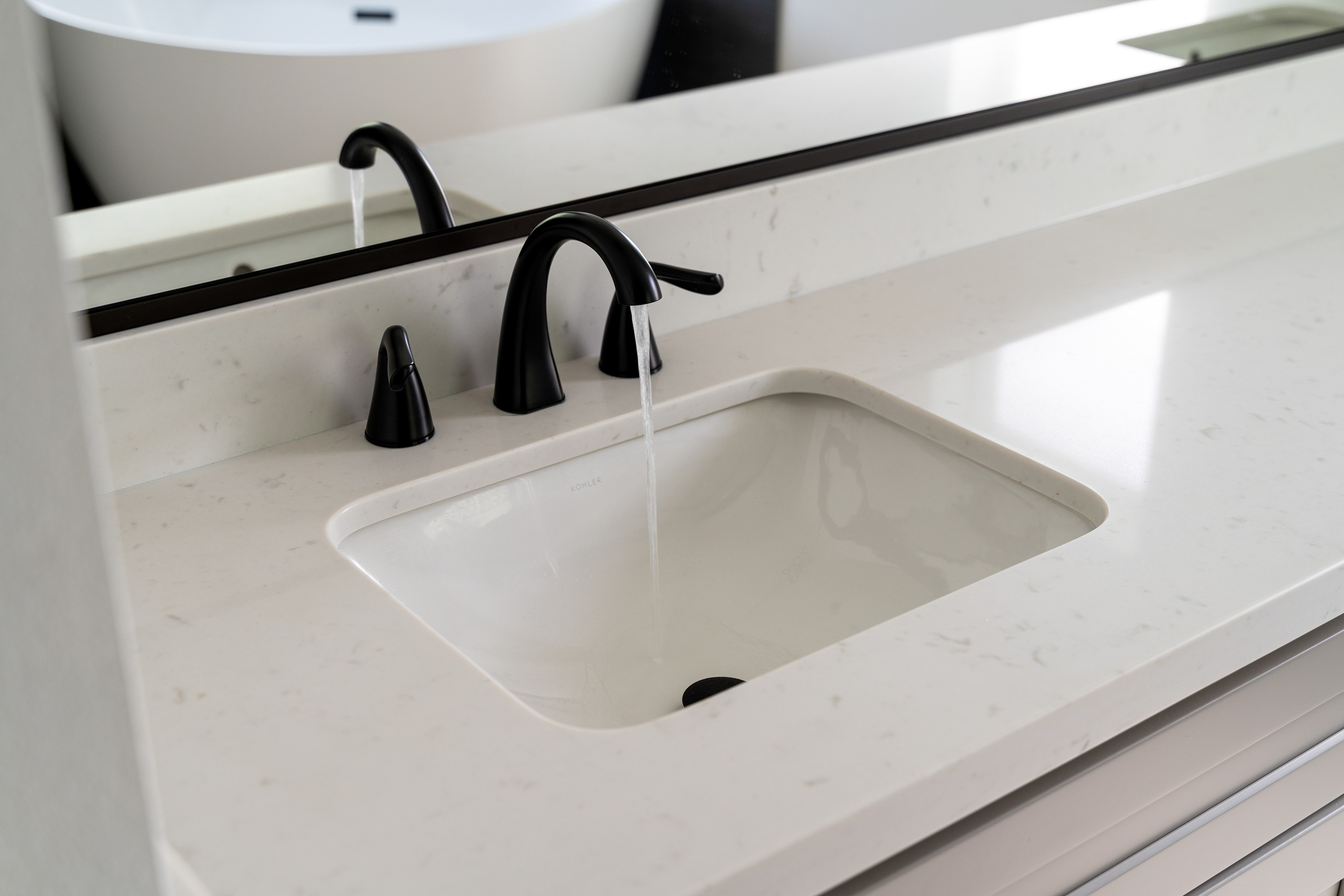 Elegant Bathroom Makeover – Kenmore