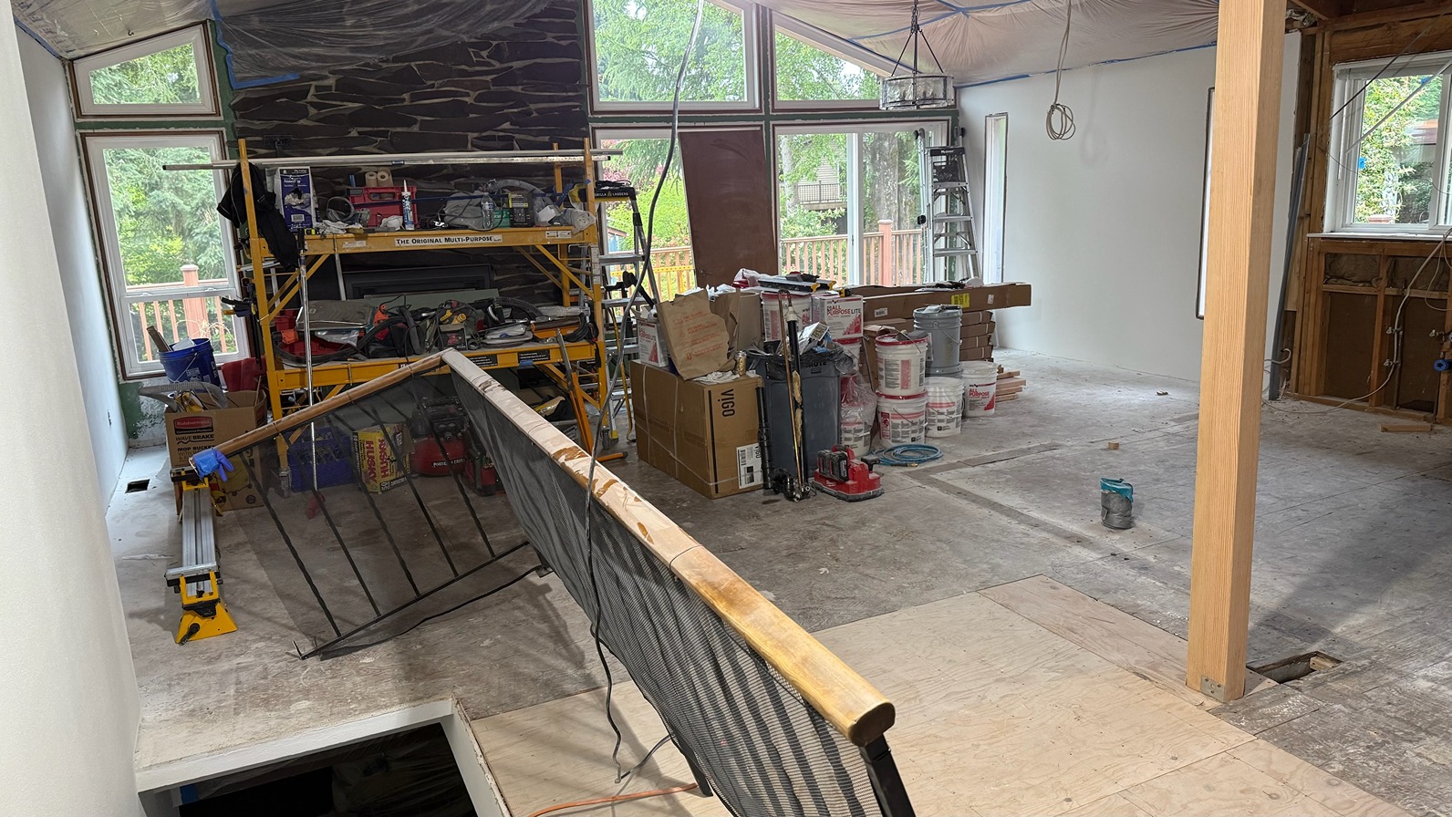 Full Home Remodel in Kenmore, WA In Process 