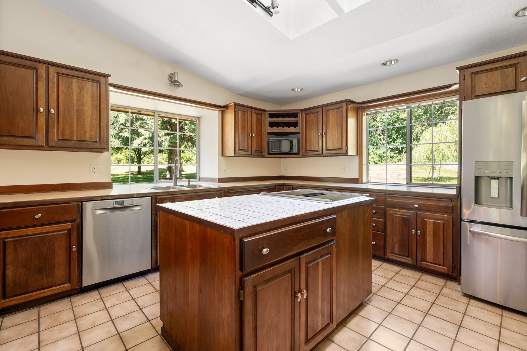 Bright & Modern Kitchen Remodel in Snohomish, WA Before 