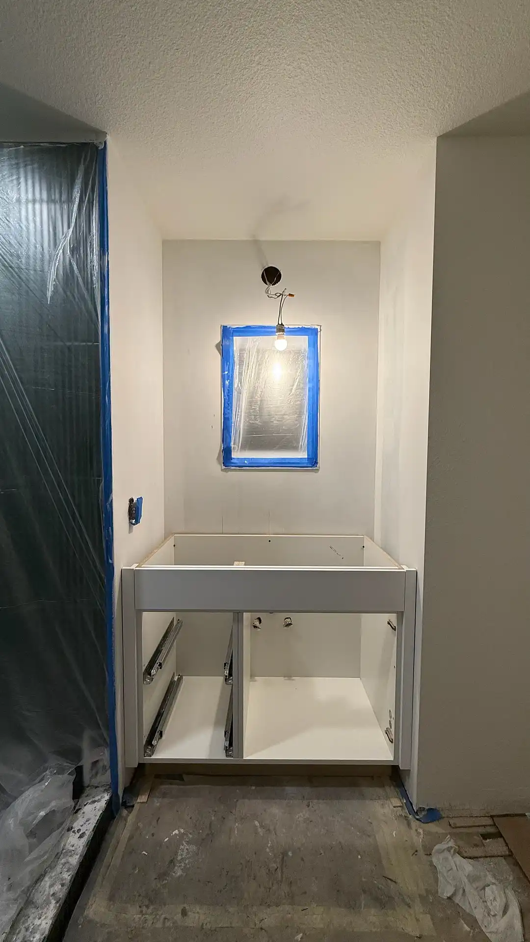 Elegant Master Bathroom Makeover – Process 3