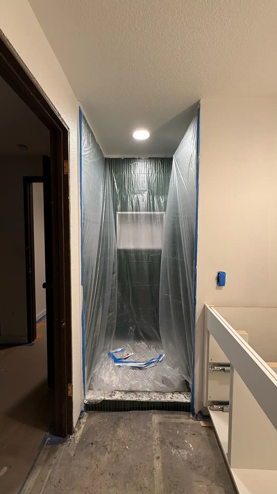 Elegant Master Bathroom Makeover – Process 4