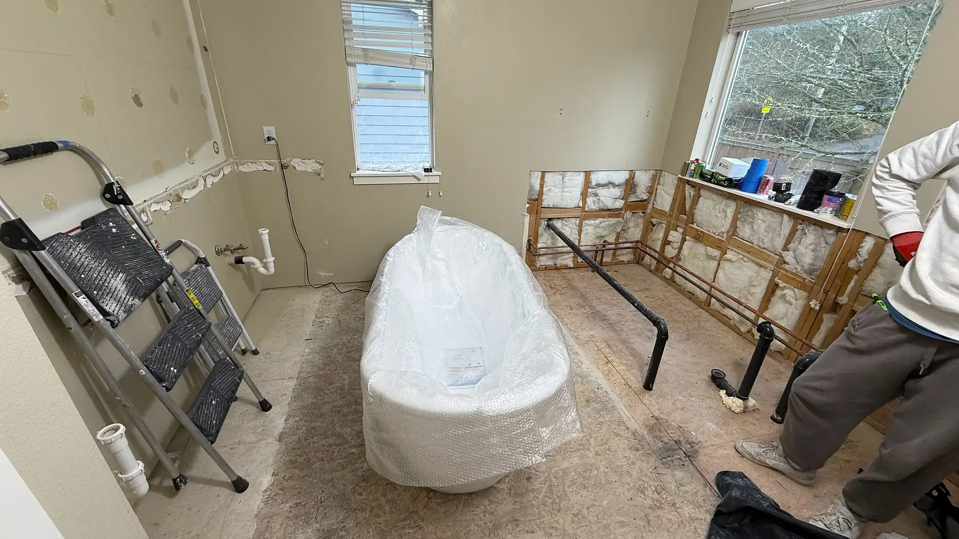 Elegant Bathroom Makeover – Kenmore Process 1
