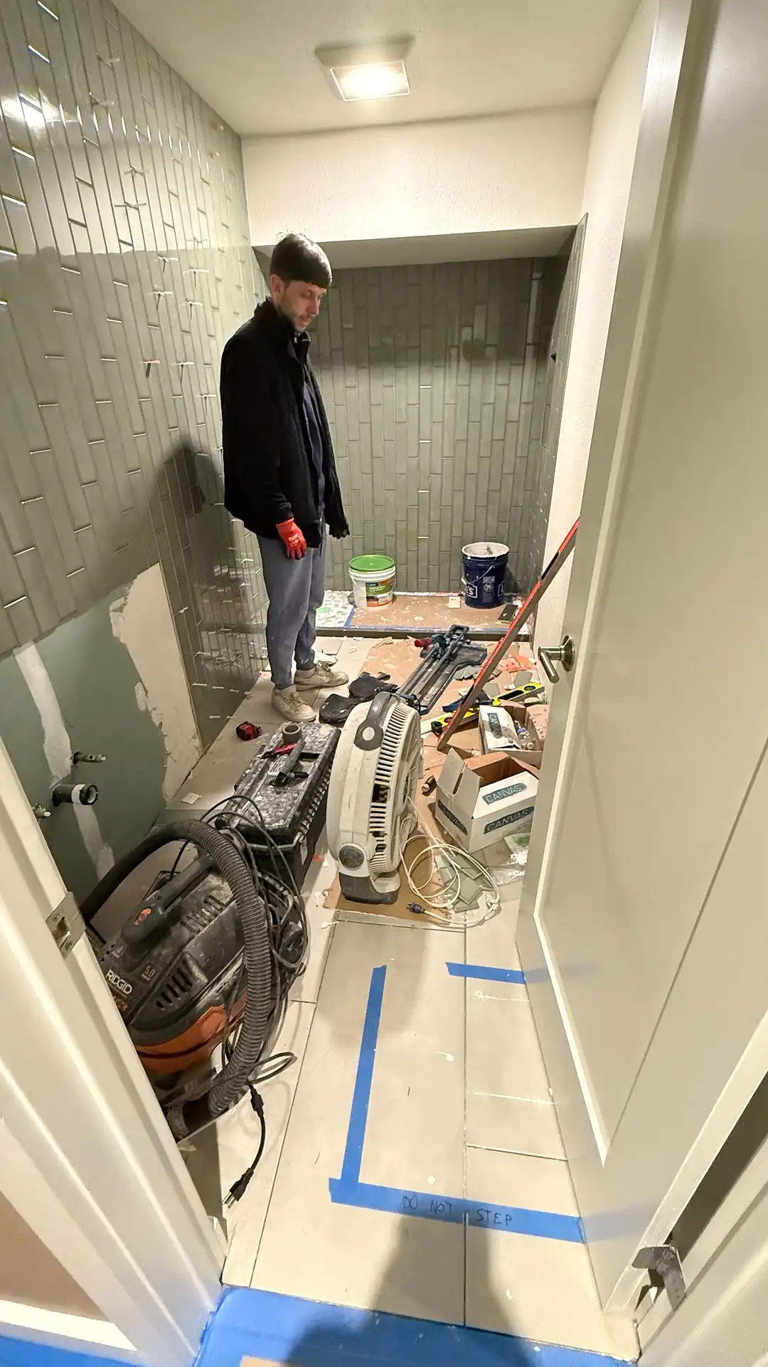 High-End Bathroom Update – Mill Creek Process 