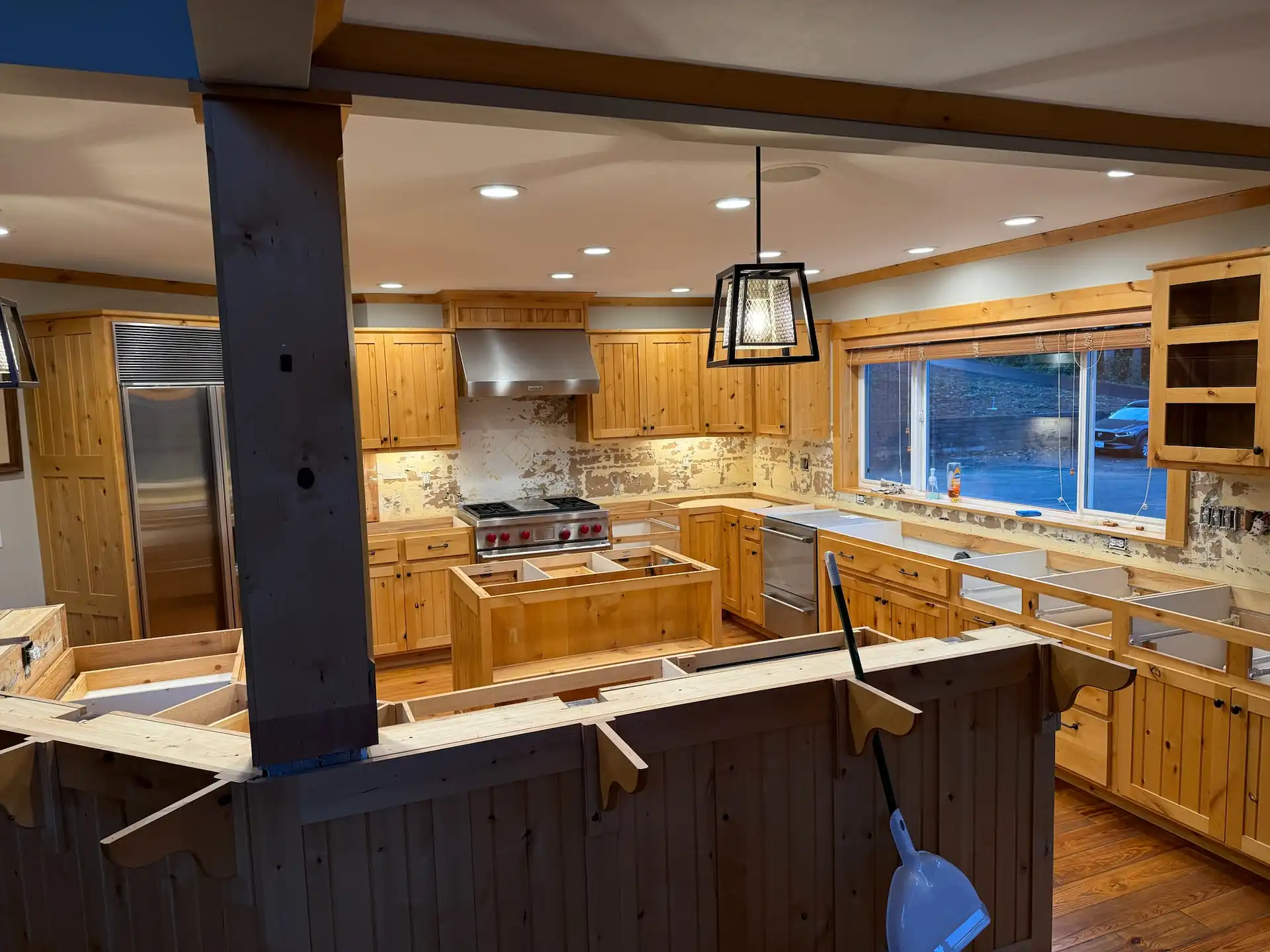 Contemporary Kitchen Transformation in Bellevue Process 