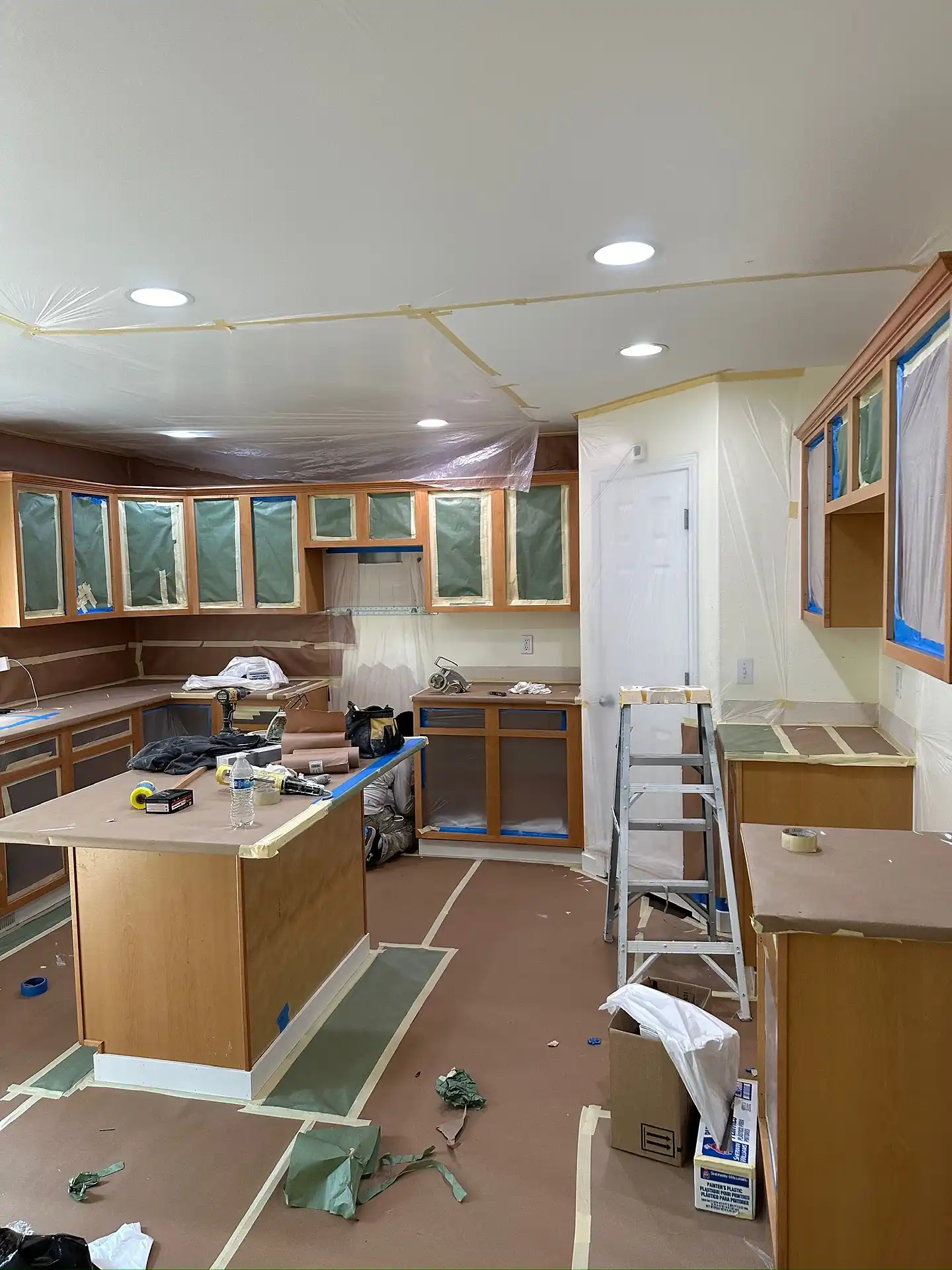 Bright Modern Kitchen Surface Update – Bothell Process