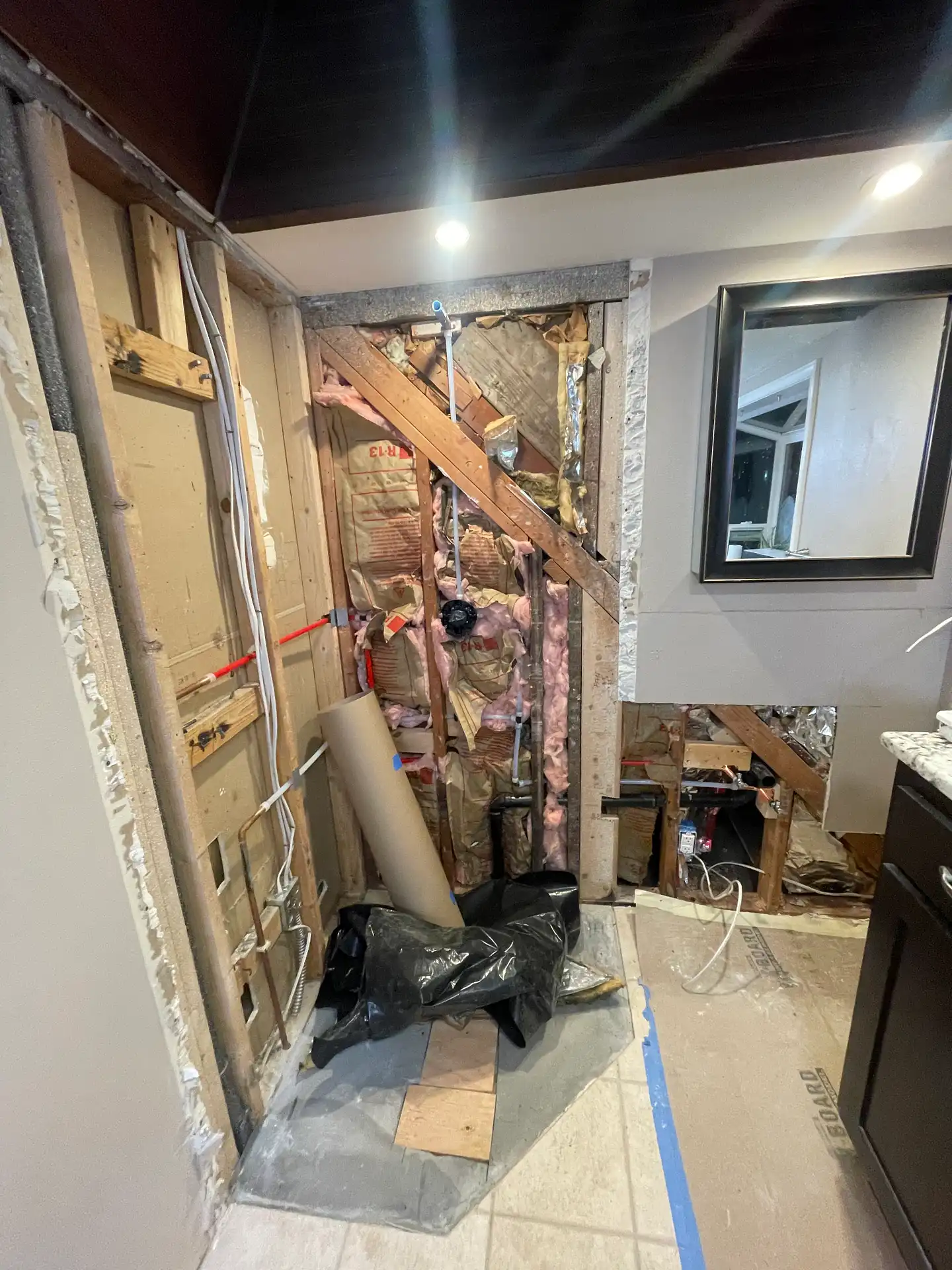 Luxury Bathroom Upgrade Completed in Everett Process