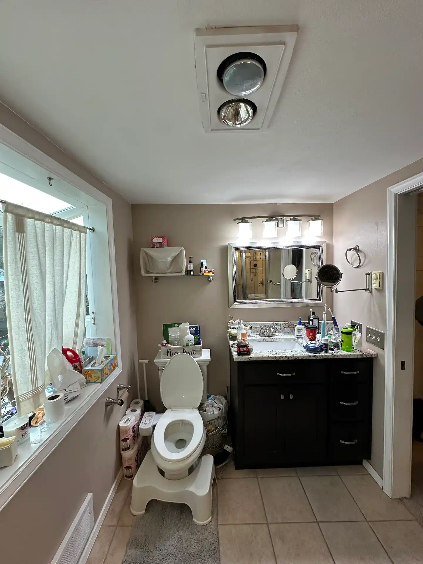 Luxury Bathroom Upgrade Completed in Everett Before