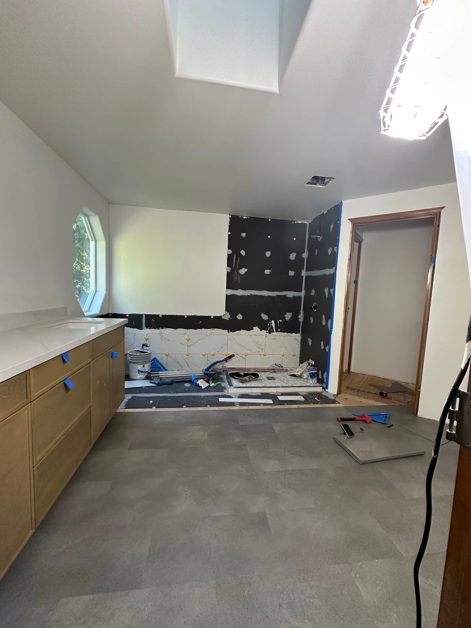 Elegant Primary Bath Remodel in Snohomish, WA Process 6