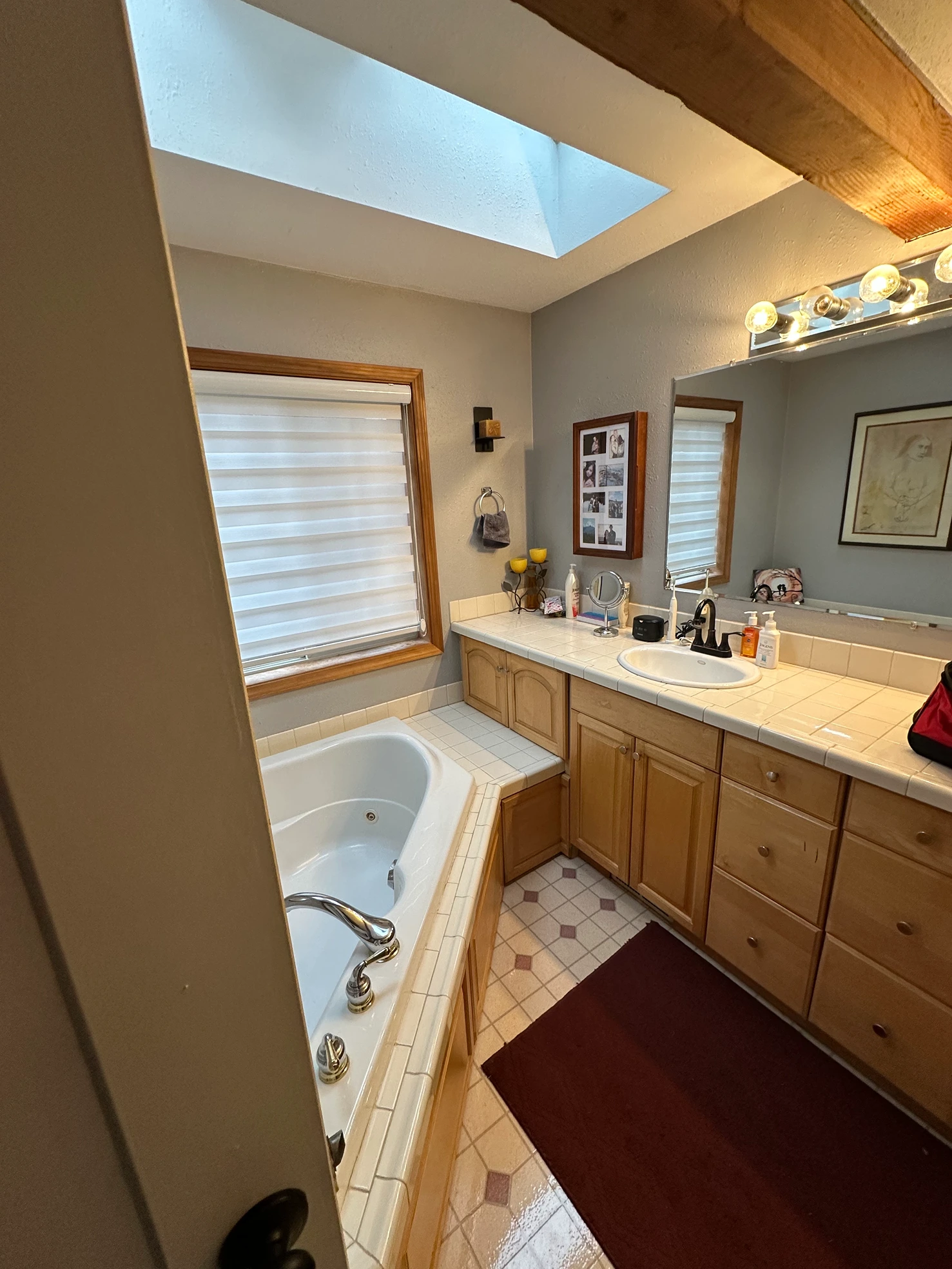 Primary Bath Layout Redesign in Woodinville, WA Before 1