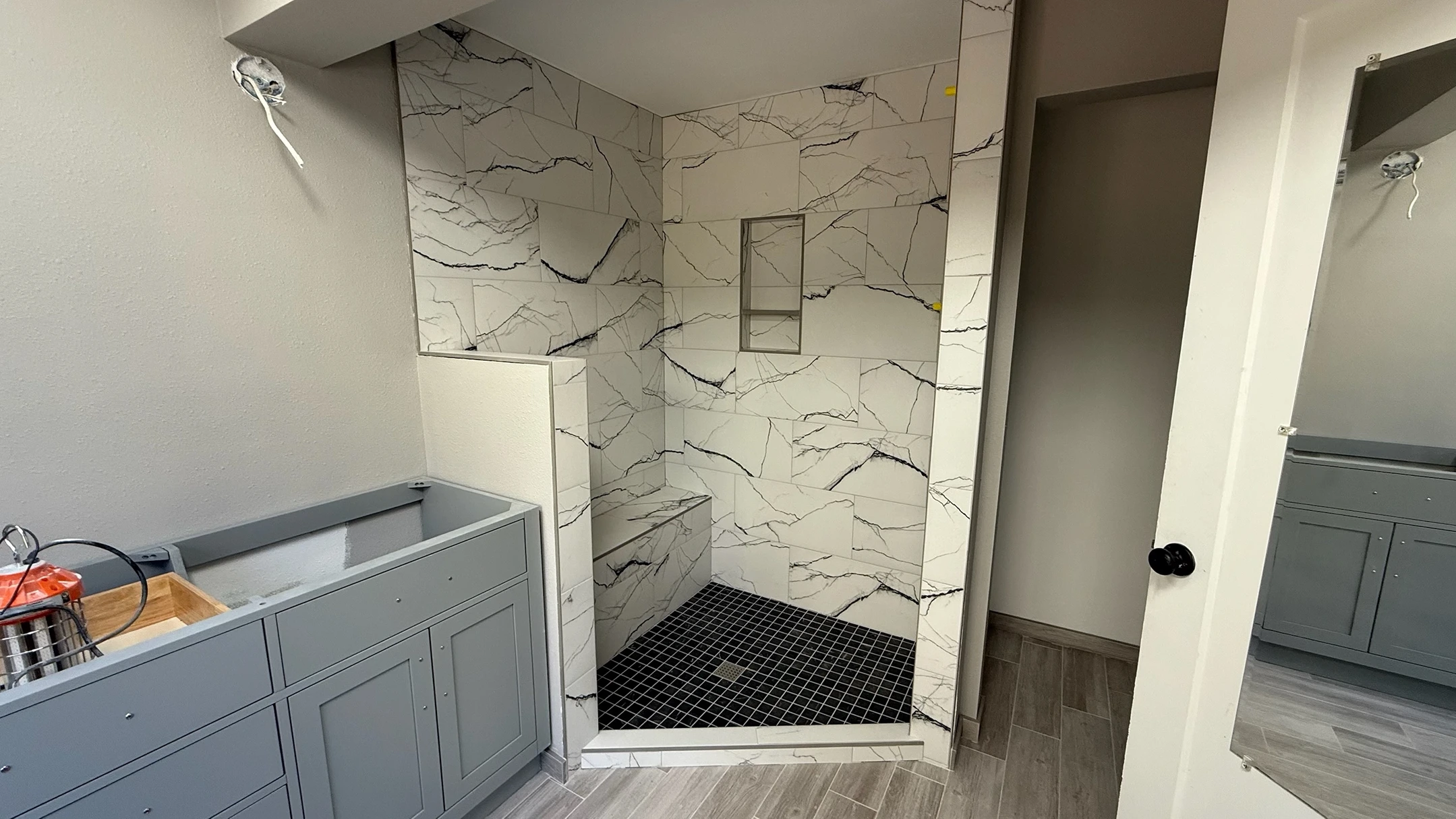 Primary Bath Layout Redesign in Woodinville, WA Process 4