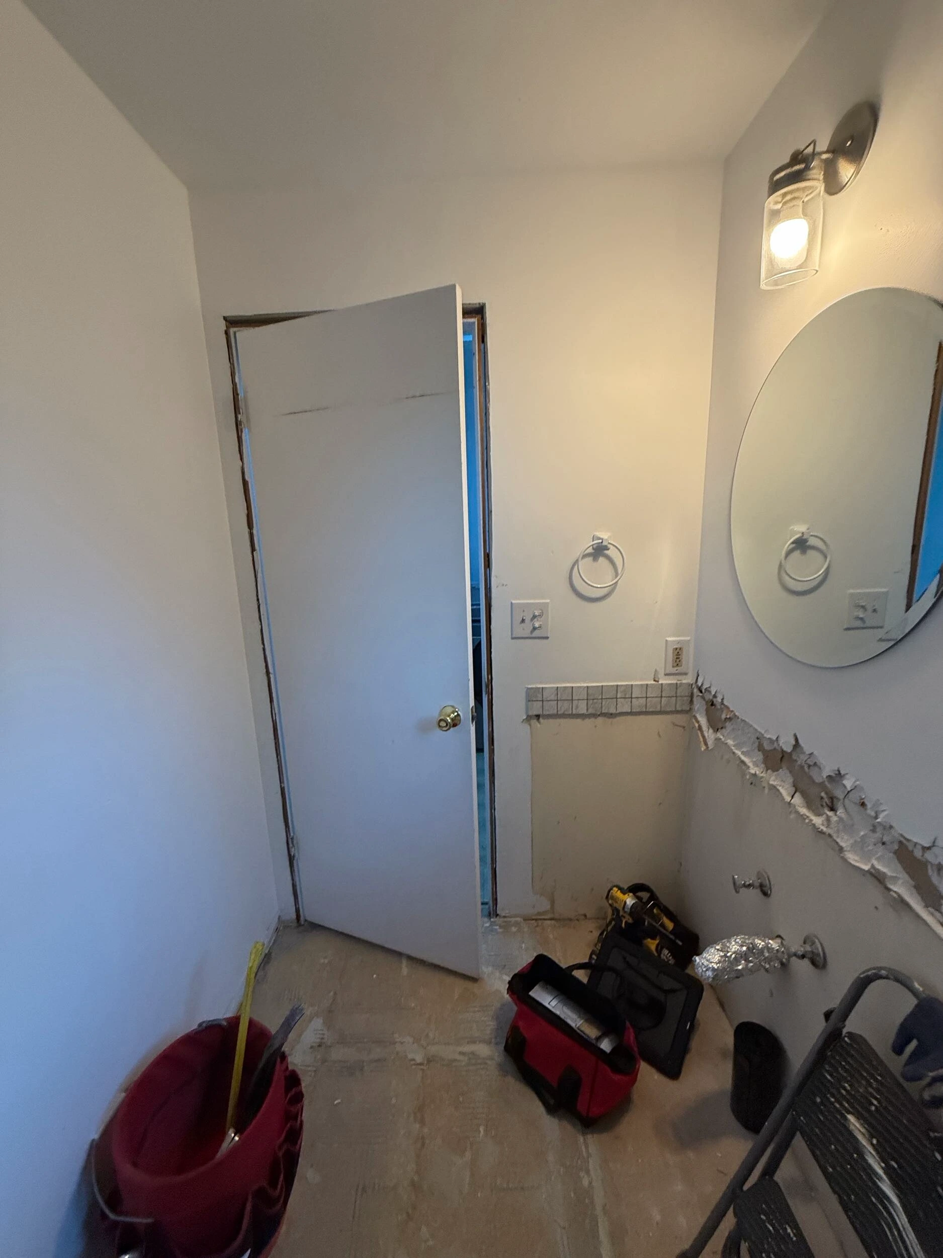 Bold, Eclectic Guest Bath Remodel in Snohomish, WA Before 3