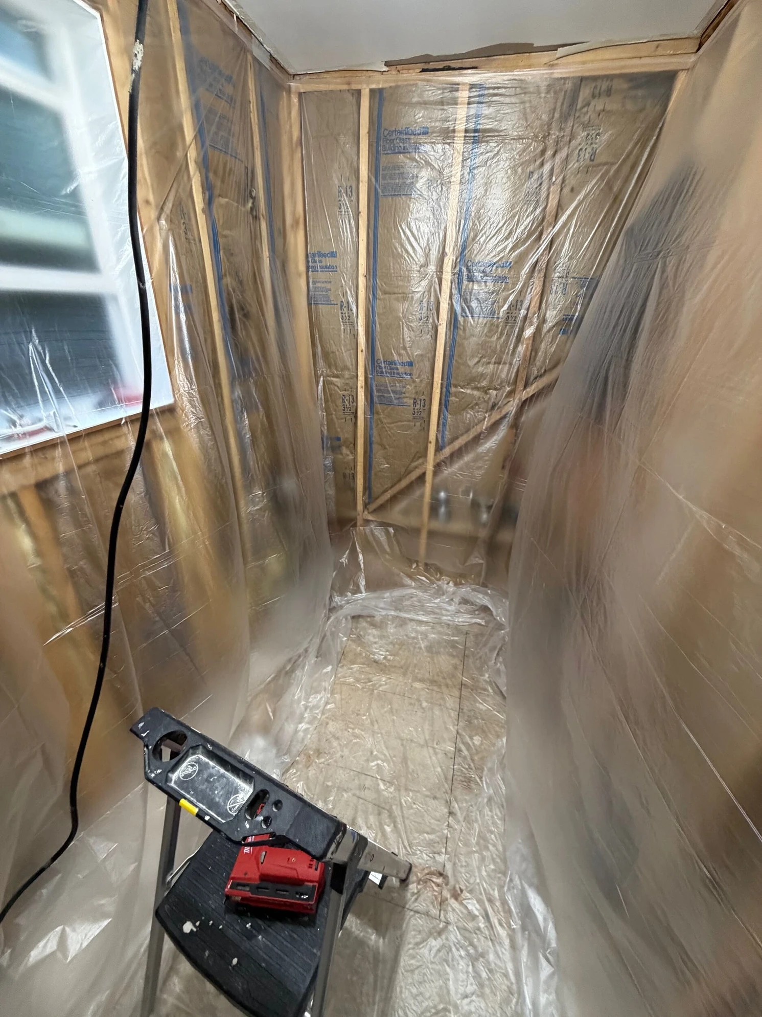 Bold, Eclectic Guest Bath Remodel in Snohomish, WA Process 5