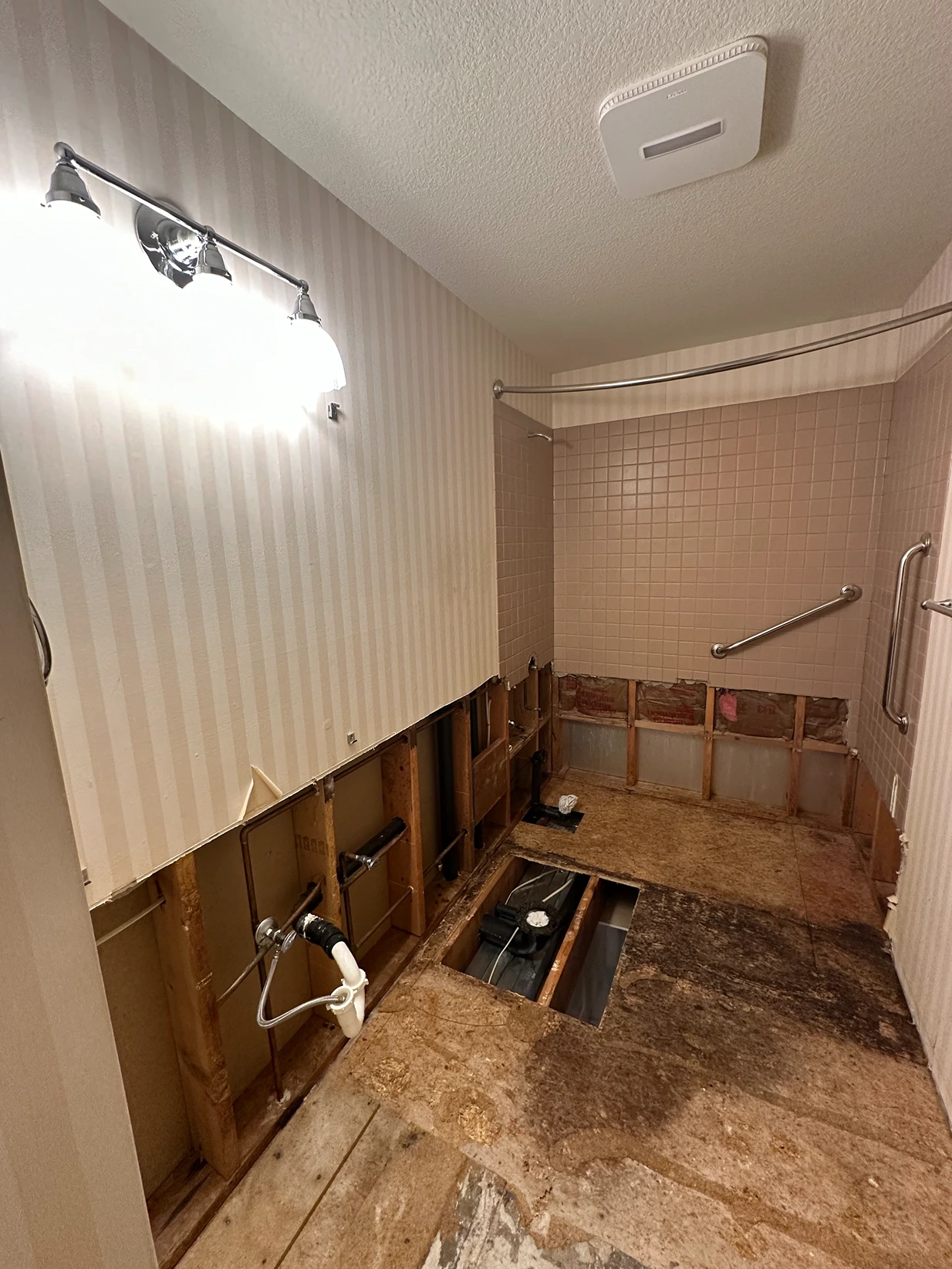 Bathroom Remodel After Water Damage in Redmond, WA