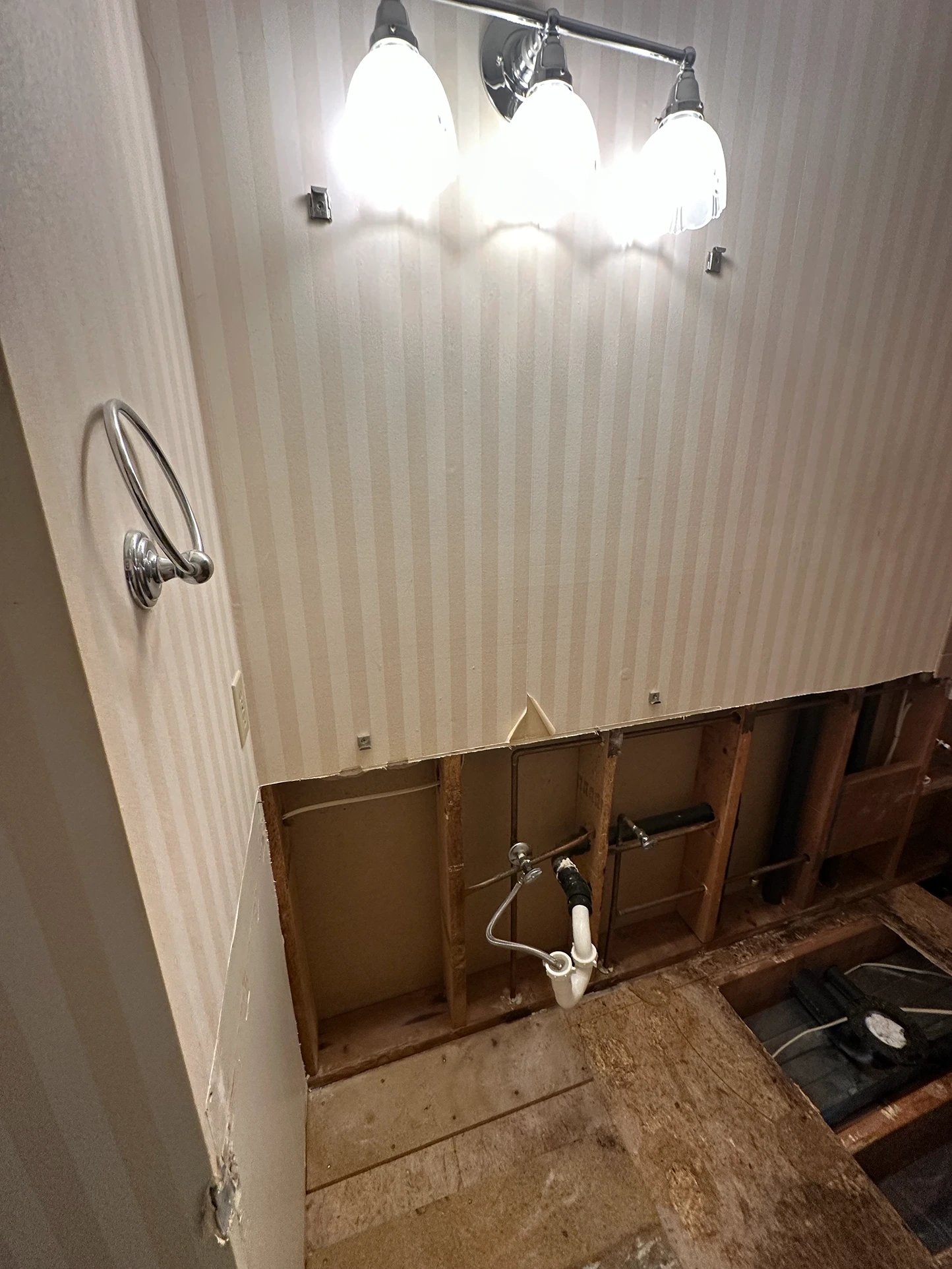 Bathroom Remodel After Water Damage in Redmond, WA Before 3