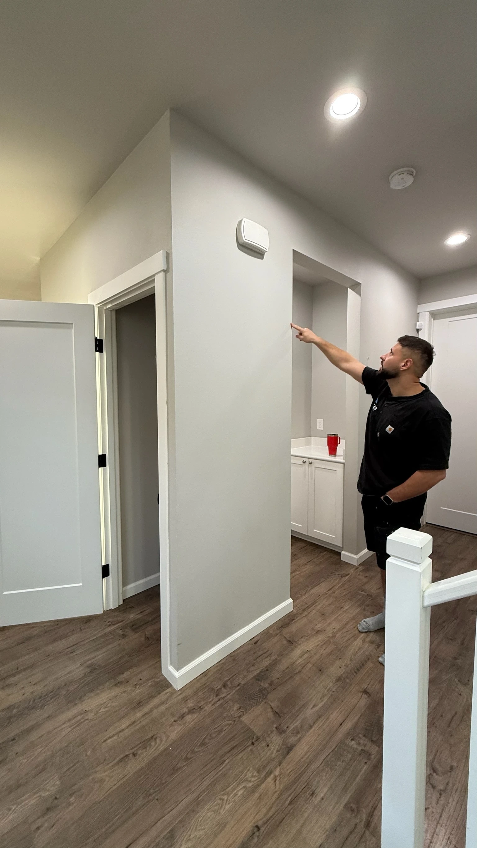 Powder Room to Three-Quarter Bath Conversion in Bothell, WA Before 1