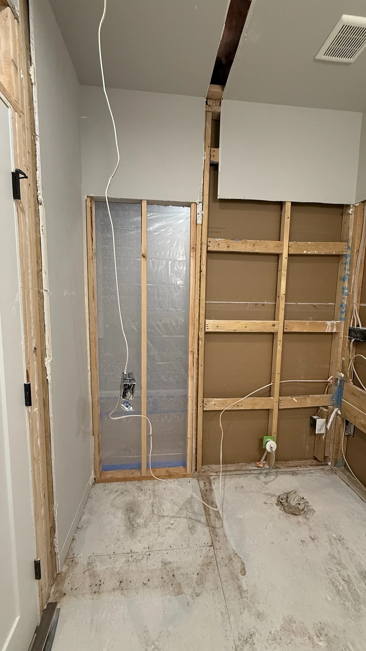 Powder Room to Three-Quarter Bath Conversion in Bothell, WA Process 3