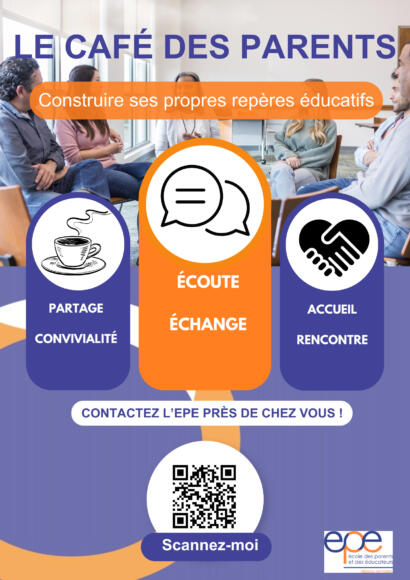 Affiche Café des Parents EPE83