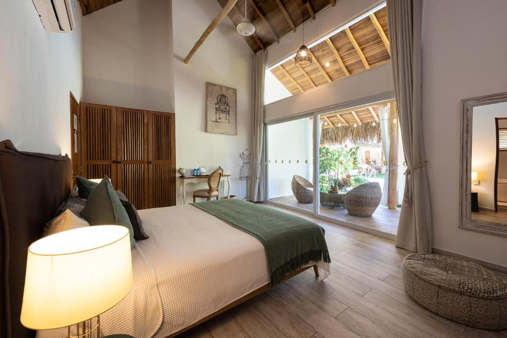 Lichte kamer in jullie hotel in Las Terrenas