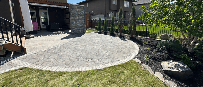 Paver patio installation Calgary