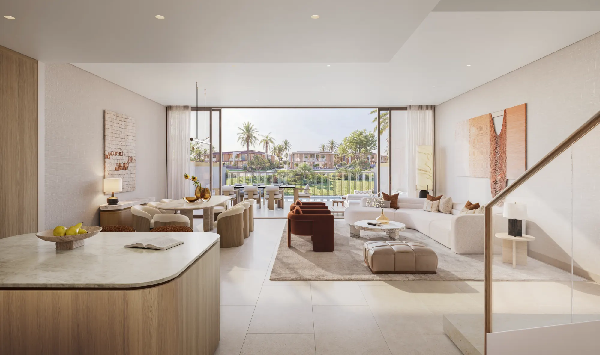 Townhouse · Living & Dining Room