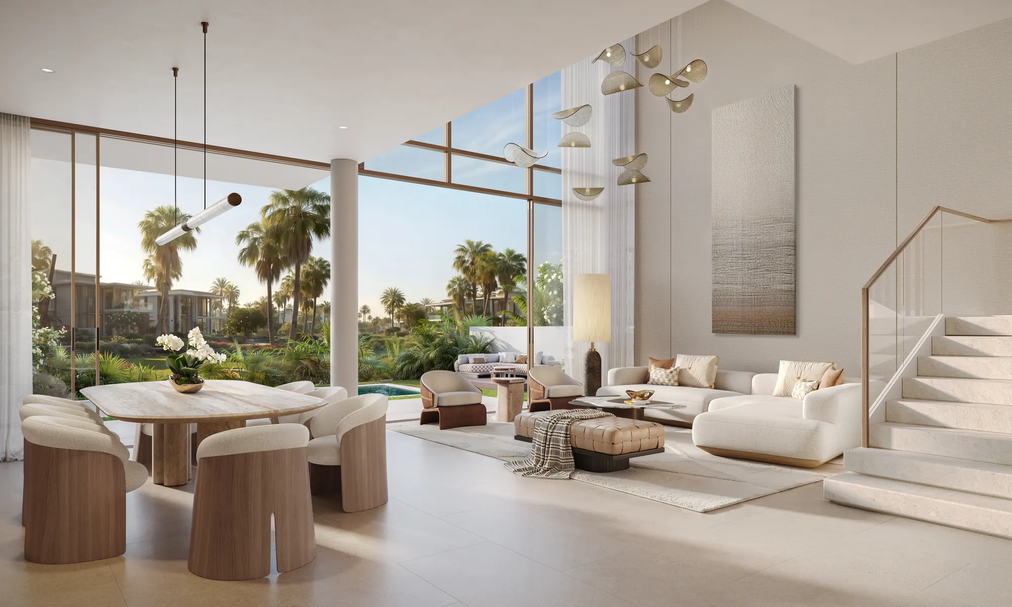 Townhouse · Living & Dining Room