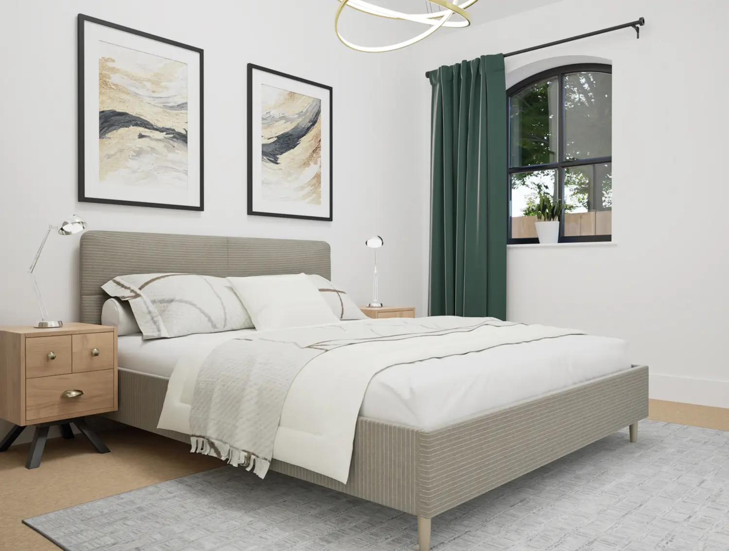 Home Barns Interior CGI