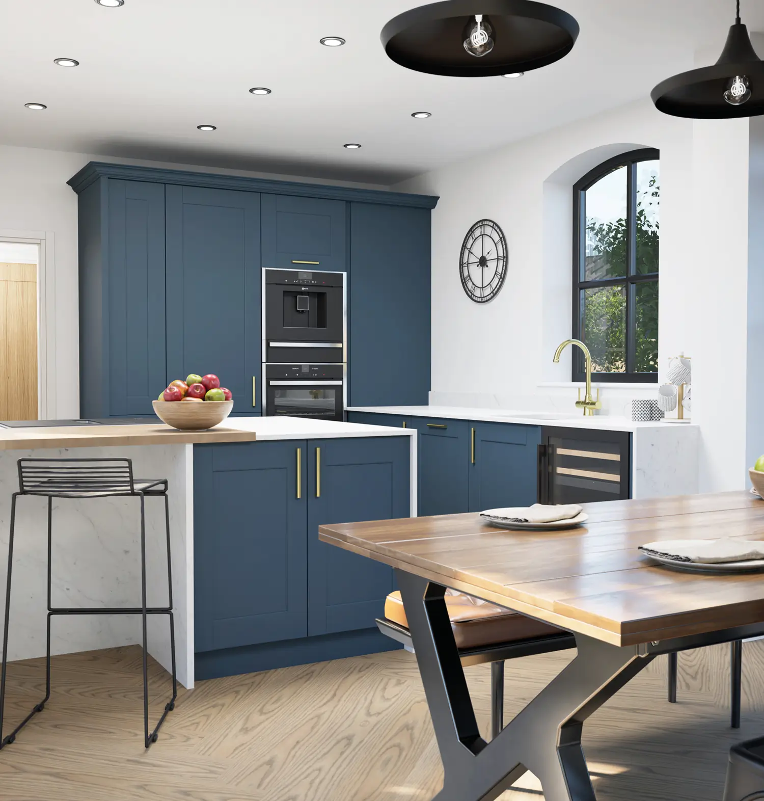 Home Barns Interior CGI