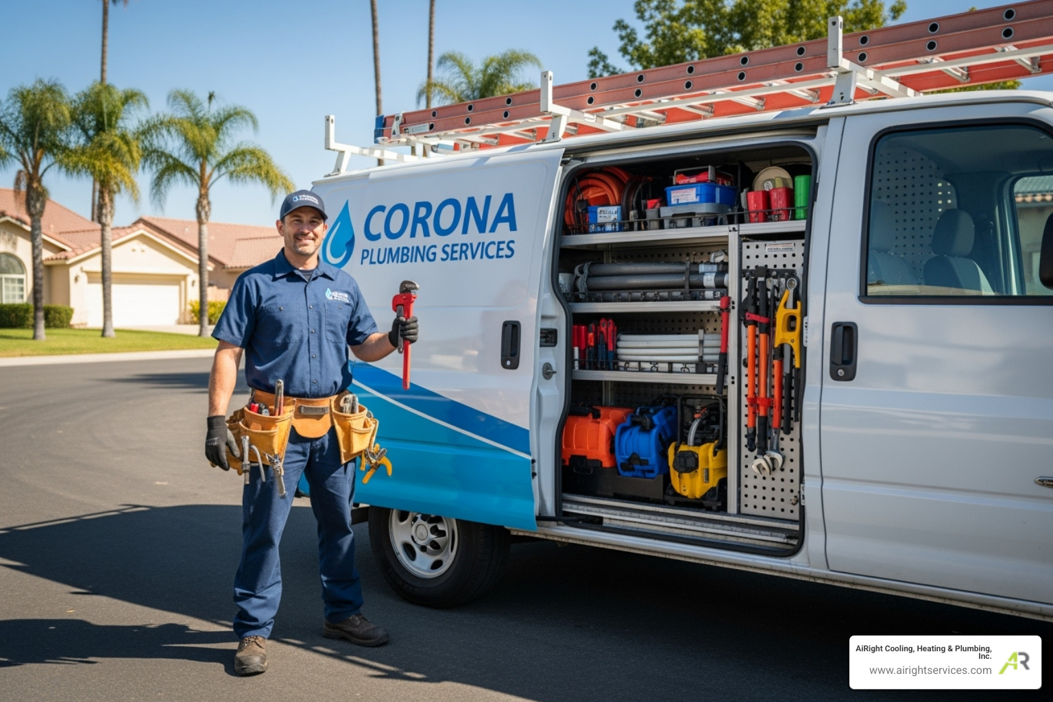 professional plumber with service van - 24/7 plumbing repair in corona ca professional plumber with service van - 24/7 plumbing repair in corona ca
