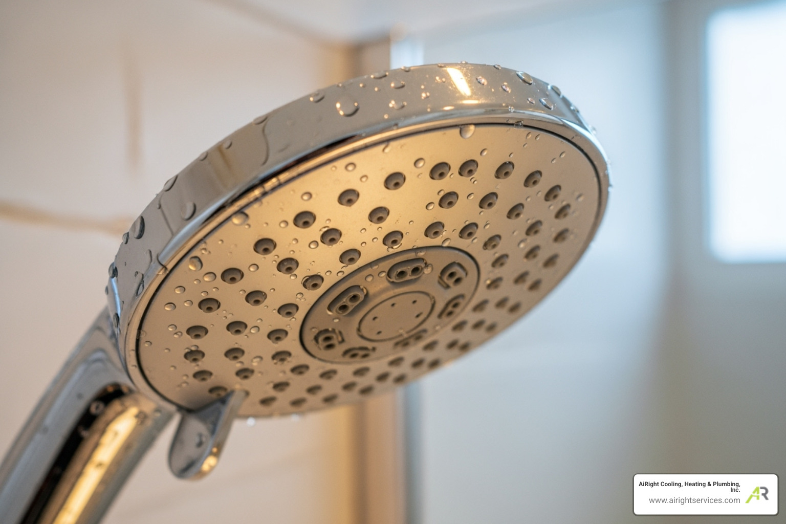 a sparkling clean shower head with no hard water stains - licensed water filtration contractor in temecula ca a sparkling clean shower head with no hard water stains - licensed water filtration contractor in temecula ca