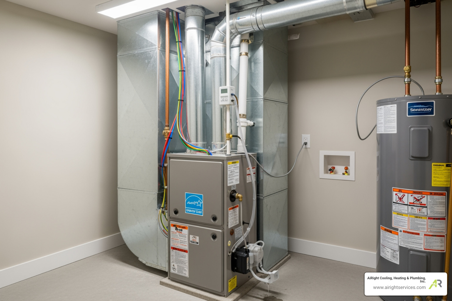 brand new, efficiently running furnace unit - certified heating technician in oceanside ca