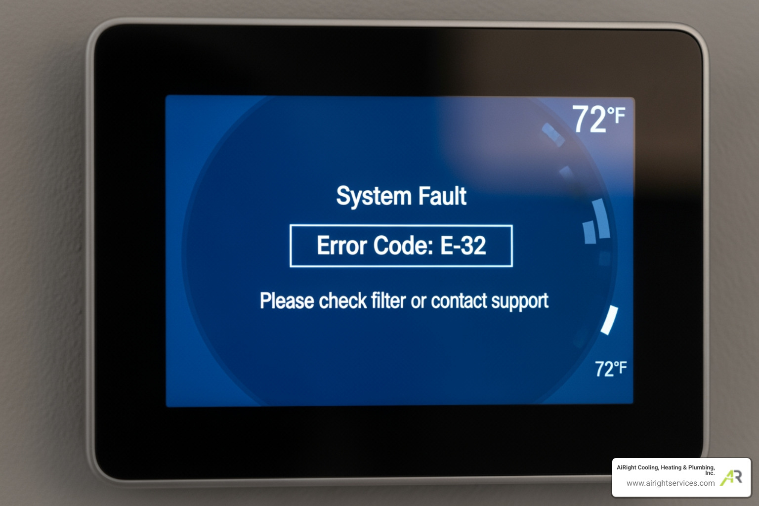 thermostat displaying an error message - best heating company in la mesa ca thermostat displaying an error message - best heating company in la mesa ca