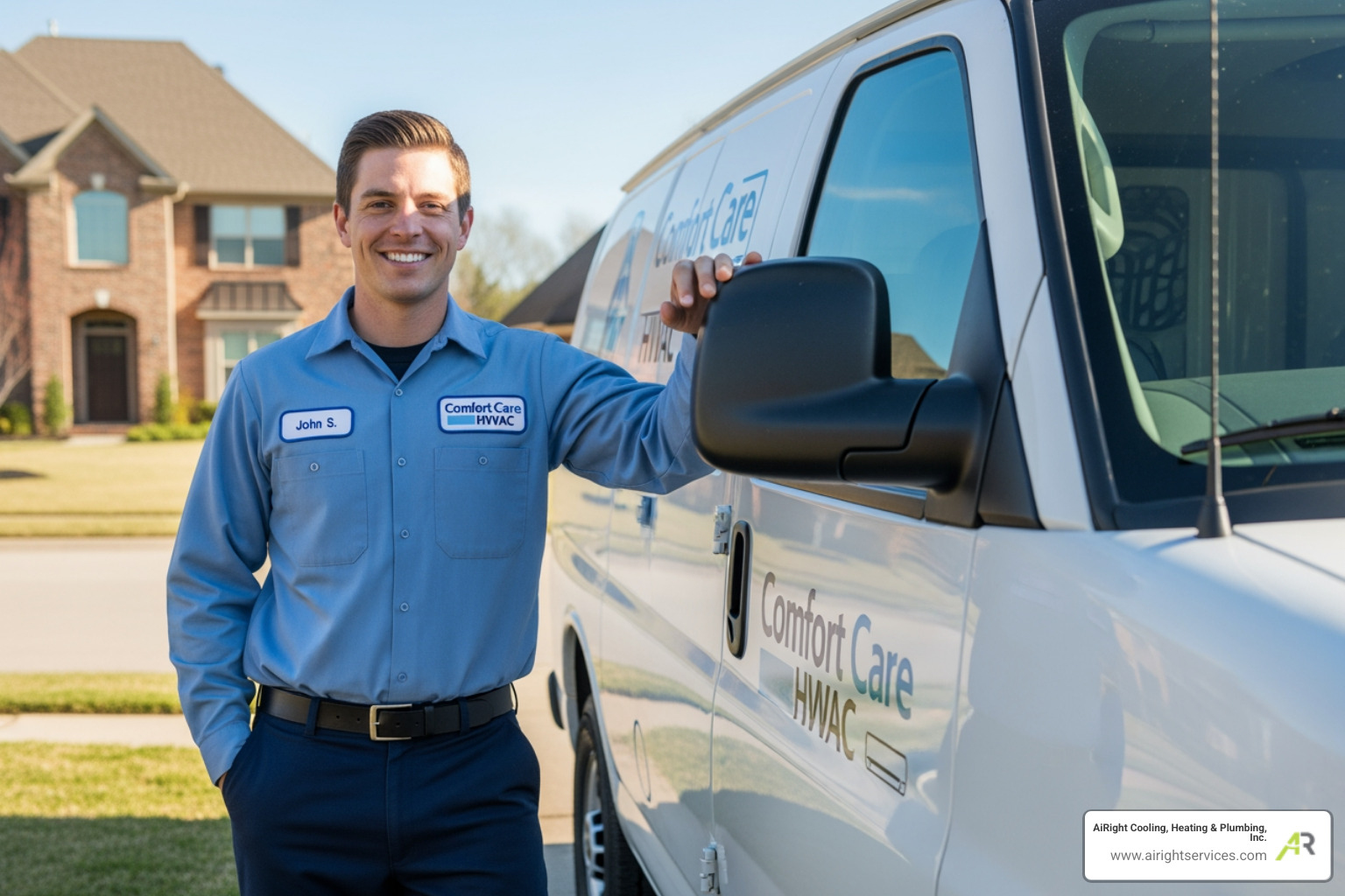 friendly professional technician with a van - heating repair in wildomar ca friendly professional technician with a van - heating repair in wildomar ca