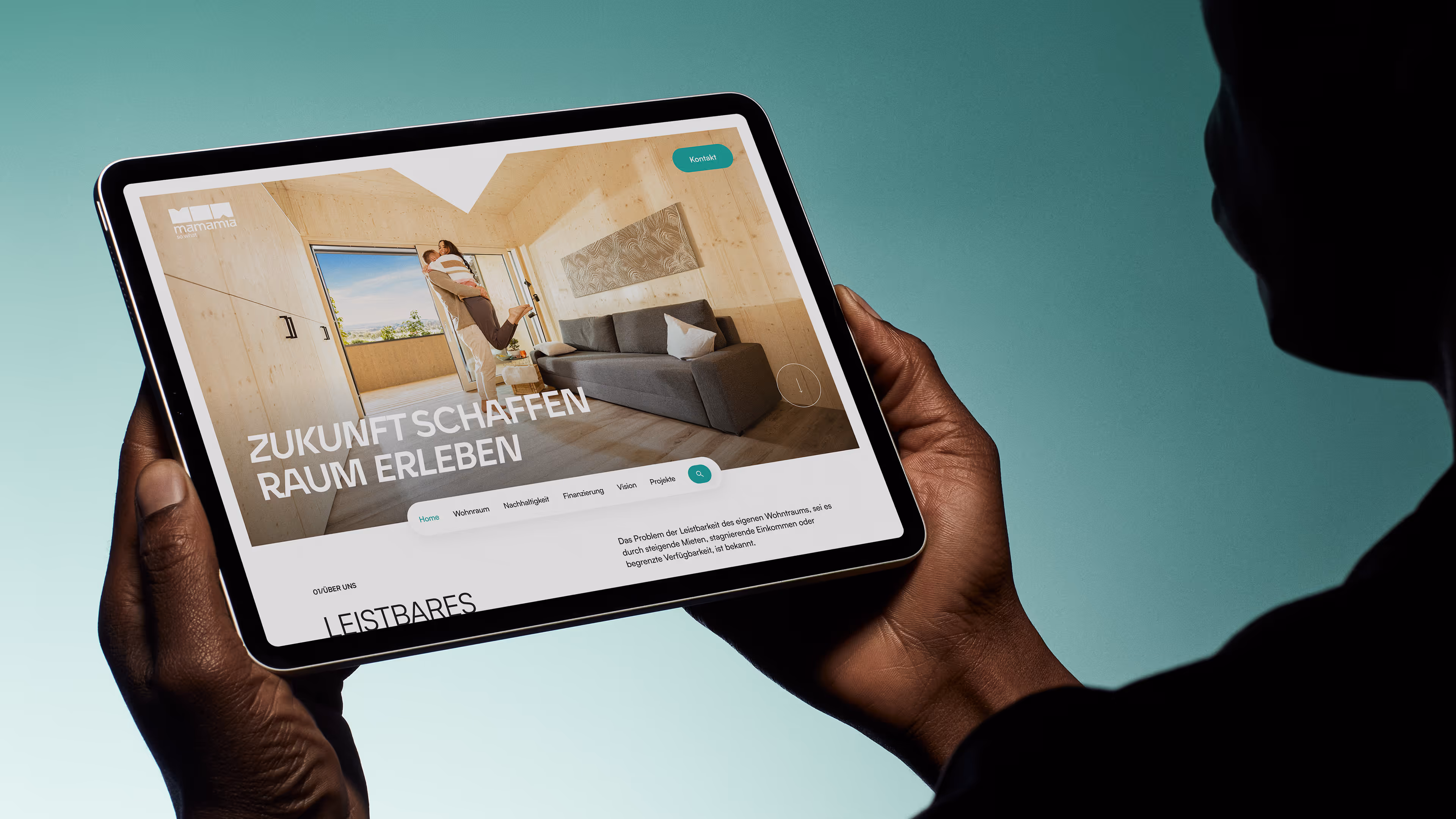 mamamia: Branding, Webdesign & Social Media für leistbares Wohnen. Logo-Design, Website mit Kreditrechner & Social Media Content für maximale Reichweite!