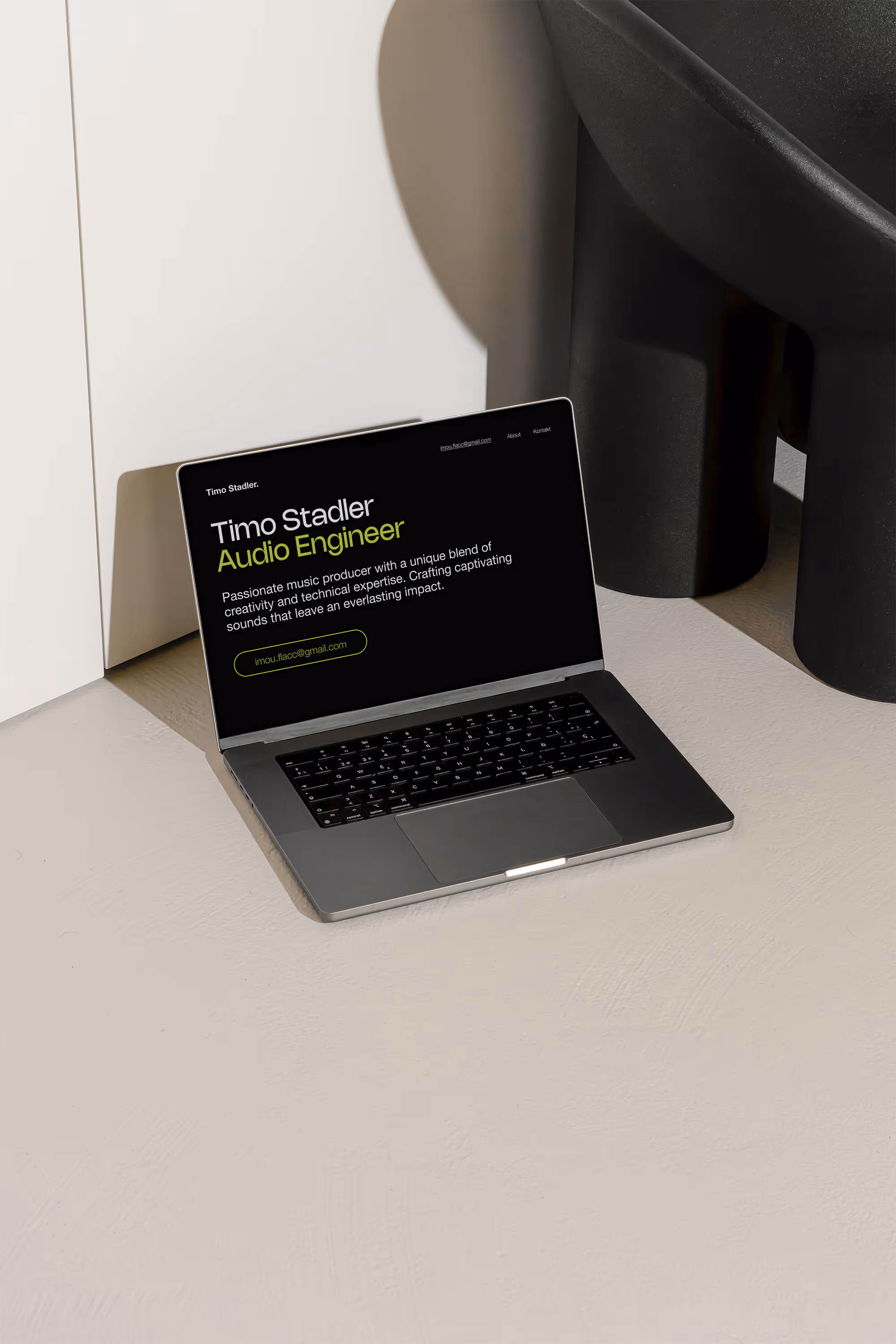 Website für Audio Engineer Timo Stadler: Modernes Design, Filtersystem & optimierte User Experience. Nominierung für den Salzburger Landespreis 2024!