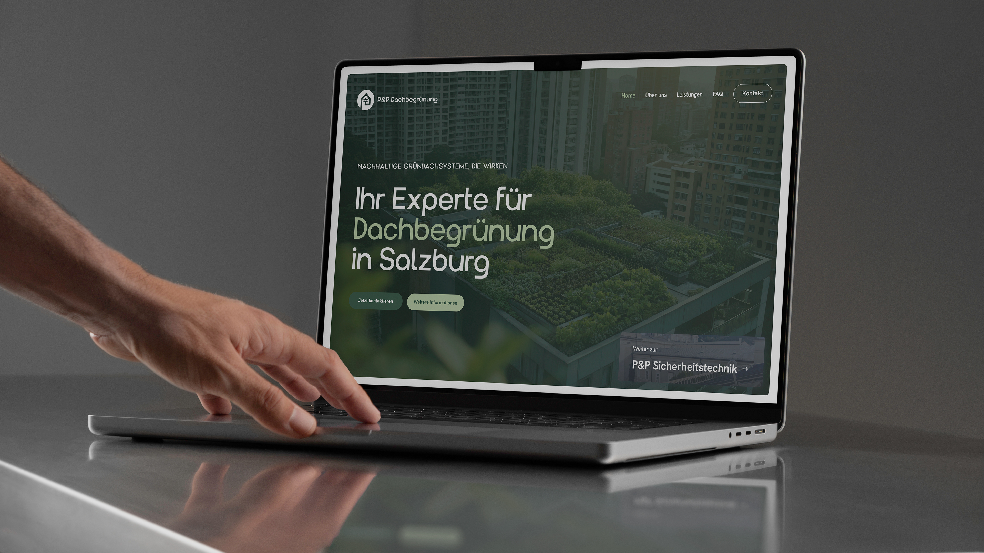 Sicherer Webauftritt