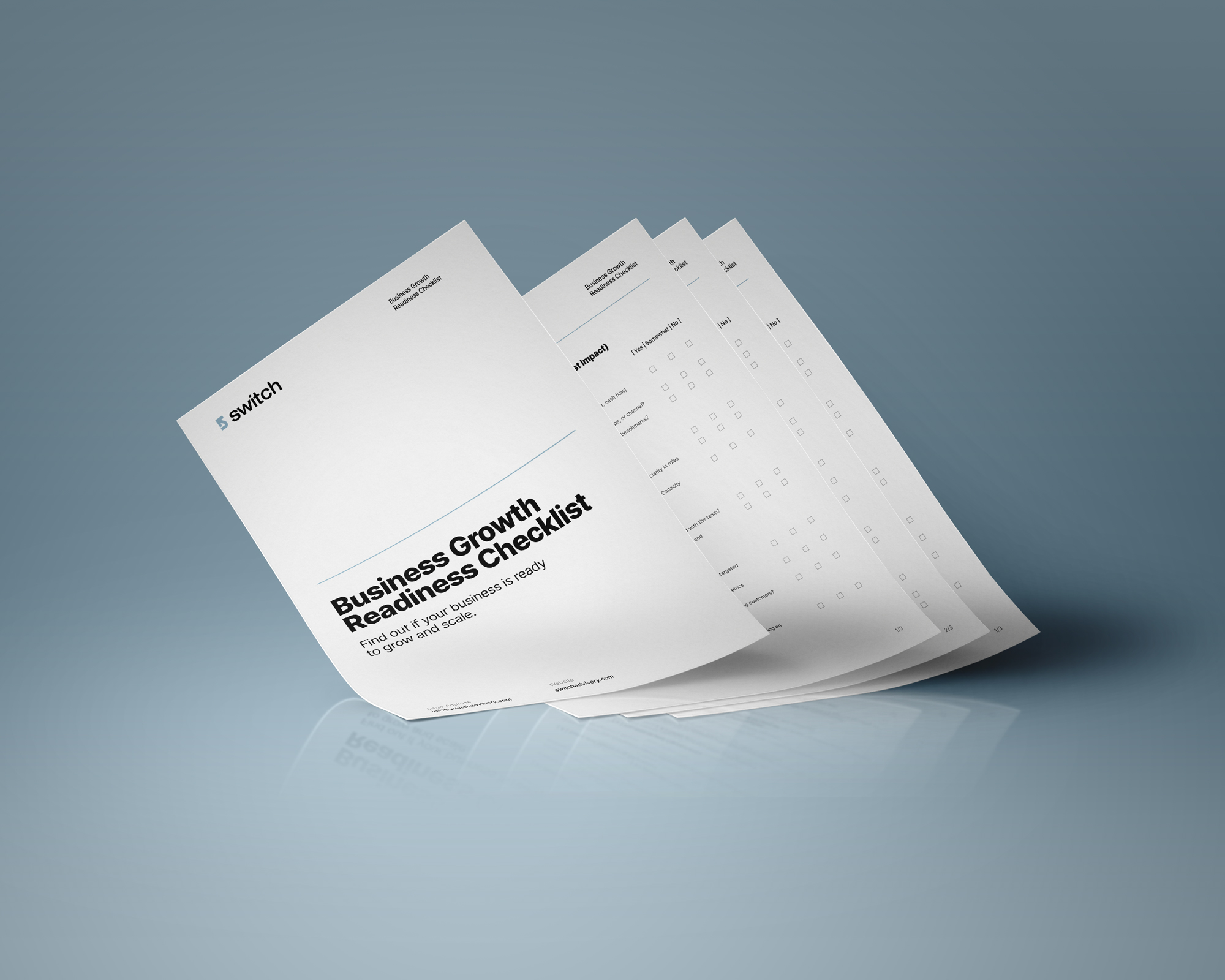 Switch Advisory's Business Growth Readiness Checklist 