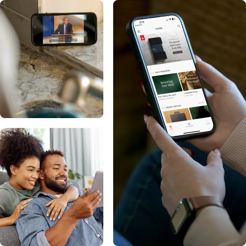 Real people using Ligonier app