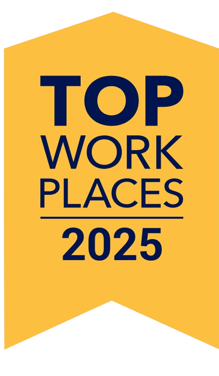 Top Work Places Award Badge
