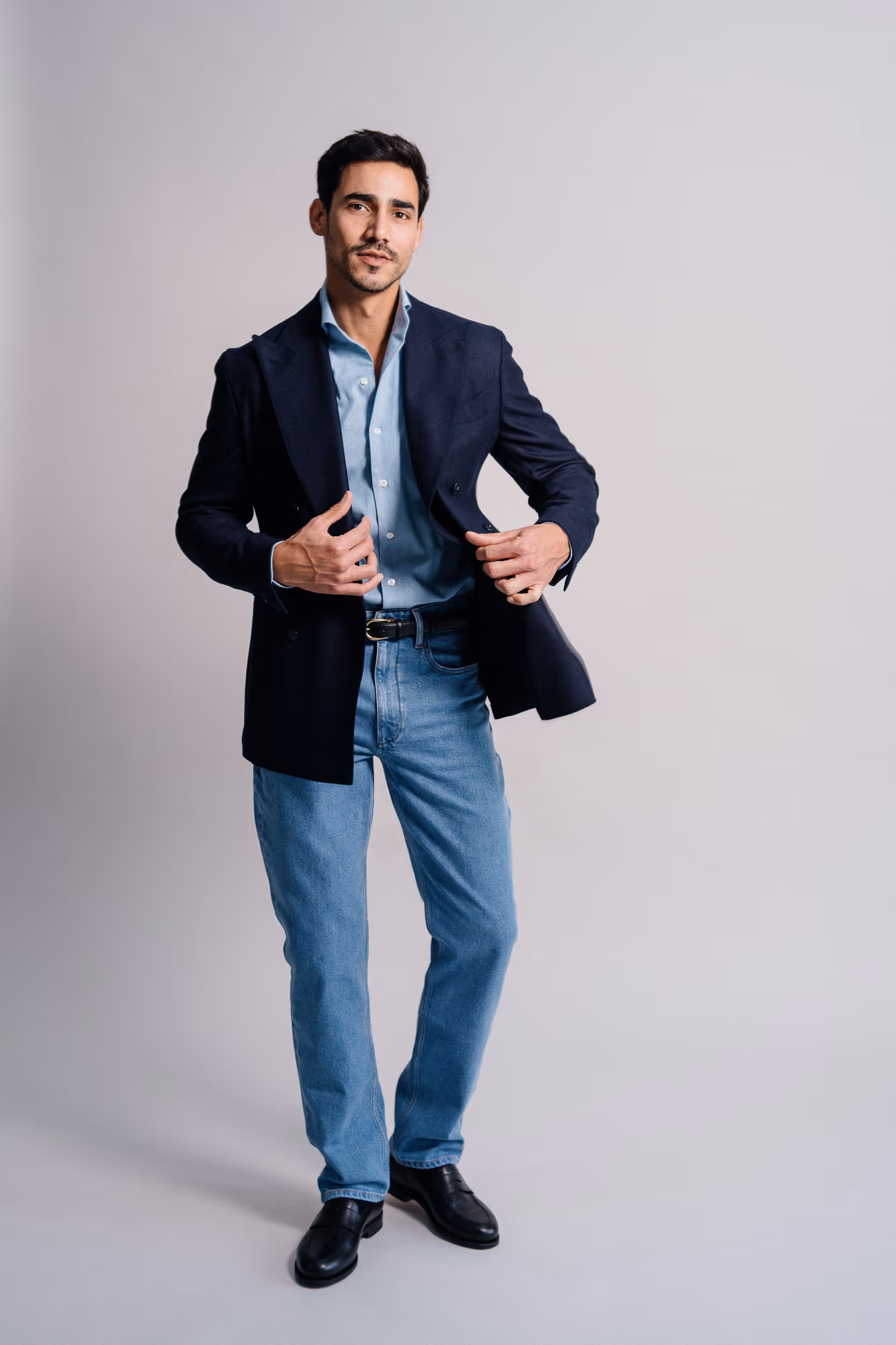 Nassau Tailors denim craftsmanship detail