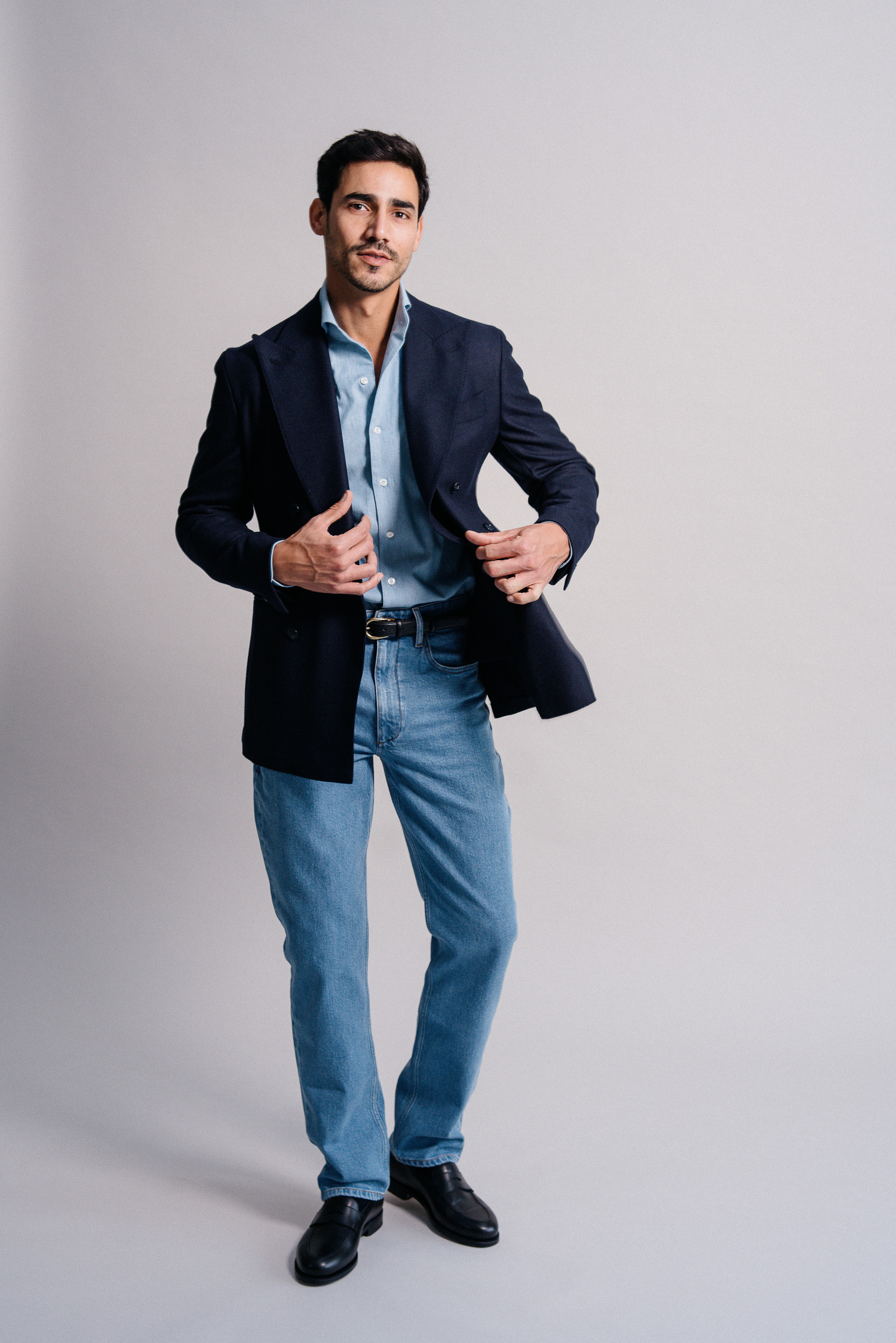 Nassau Tailors denim craftsmanship detail