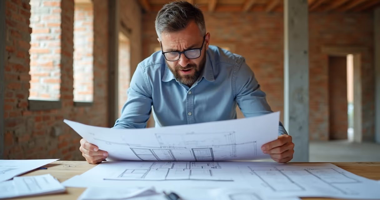 Erro clássico em desenho técnico arquitetônico
