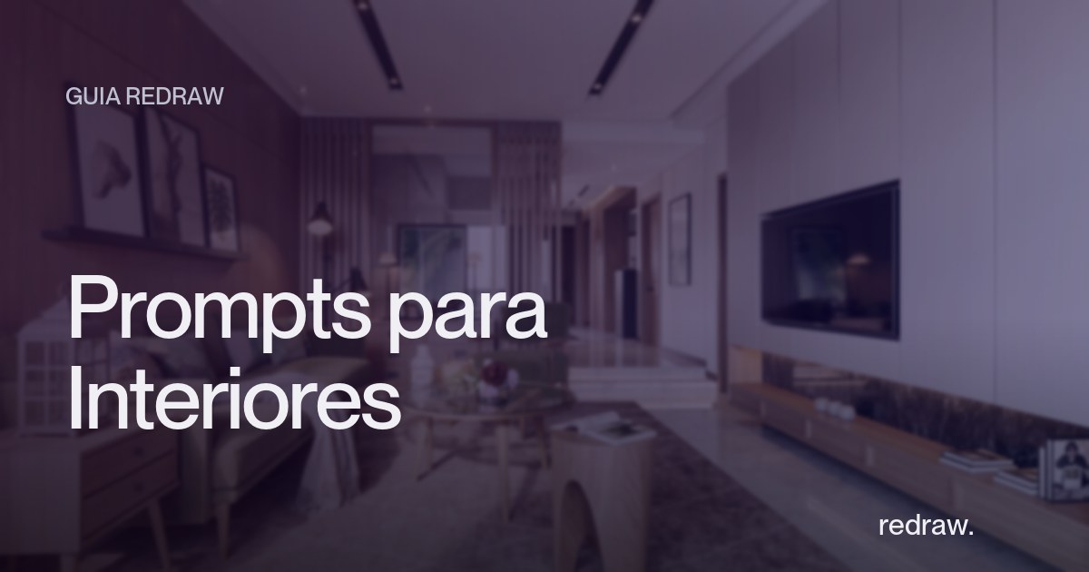 Guía Completa de Prompts para Render de Interiores con IA