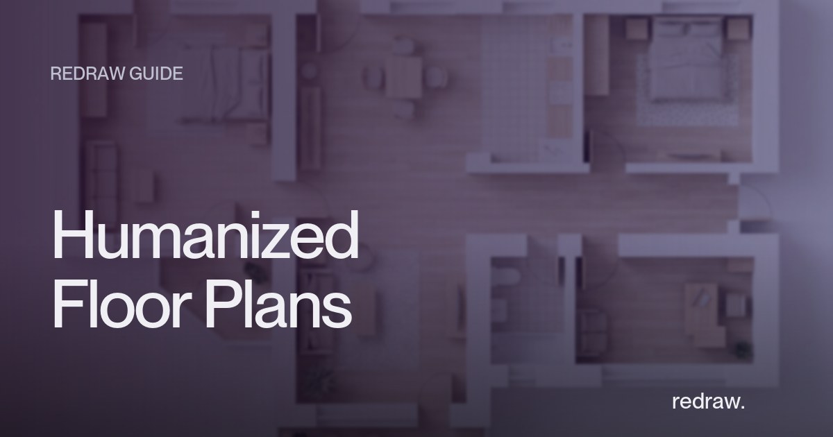 Humanized Floor Plans — architectural visualization