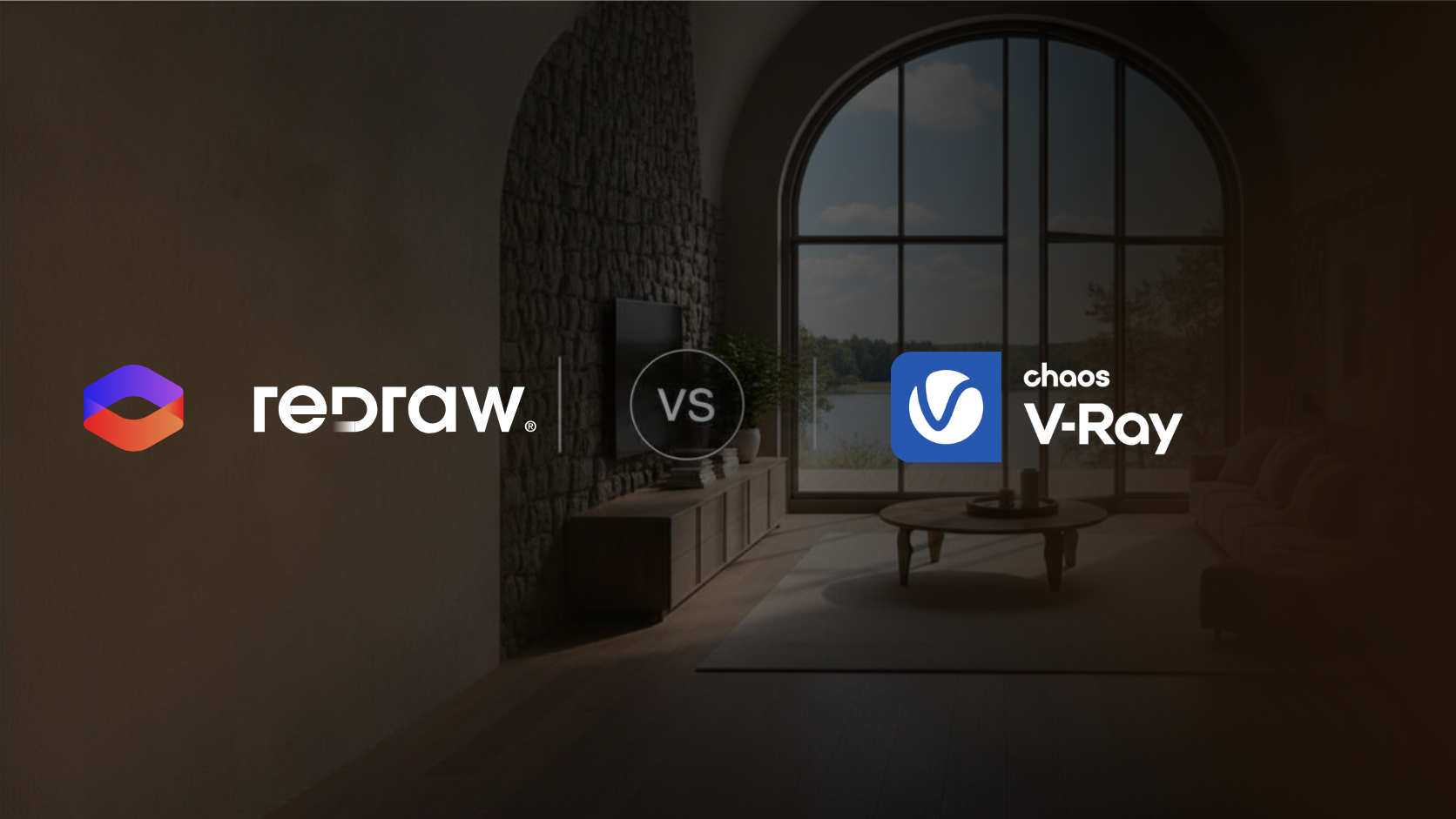 Redraw vs V-Ray — rendering tools comparison for architecture