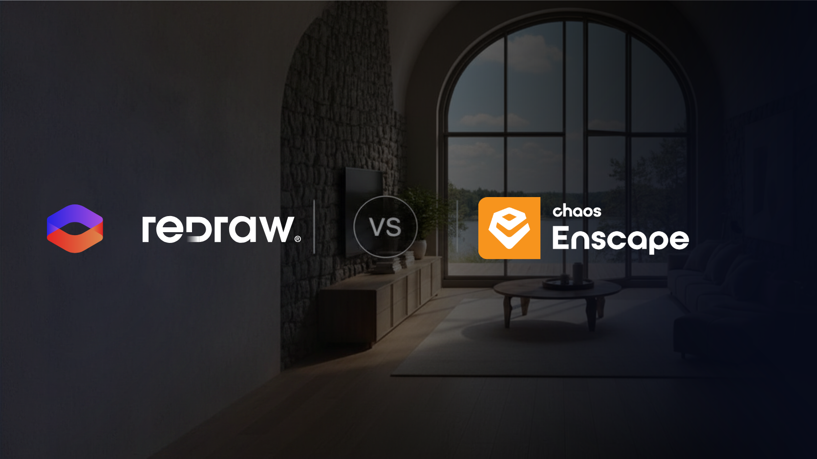 Redraw vs Enscape — comparativo de ferramentas de renderização para arquitetura