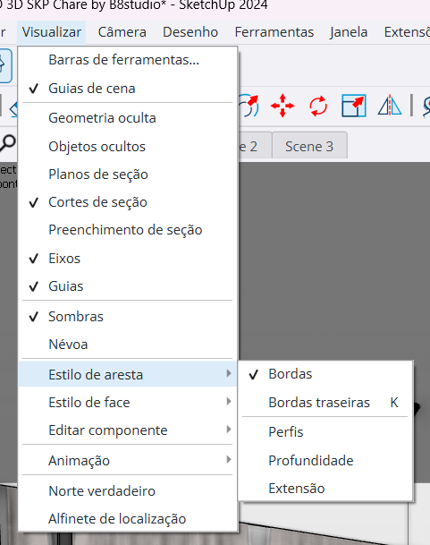 SketchUp Edge Style 2