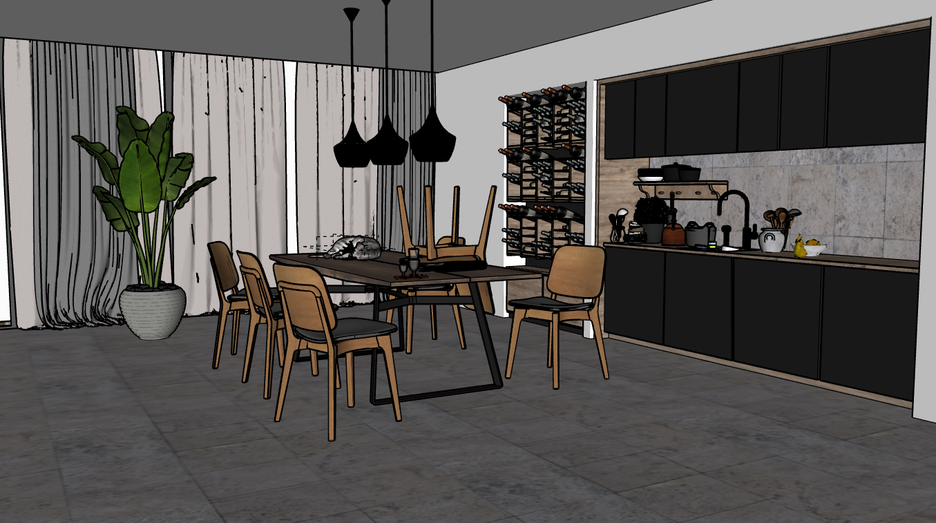 SketchUp after general clean-up