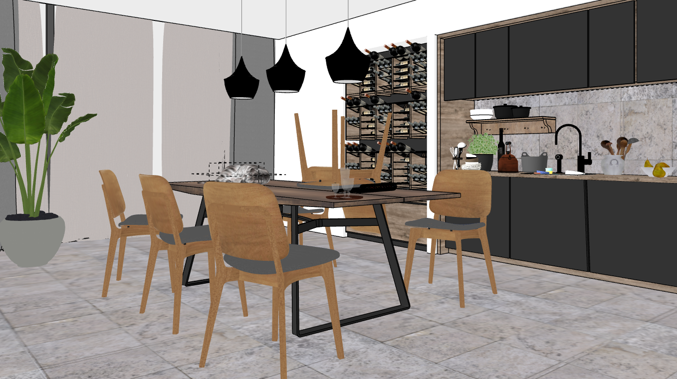 SketchUp Edge Style 1