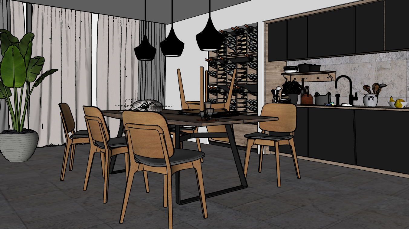 Camera adjustment in SketchUp